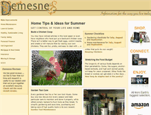 Tablet Screenshot of demesne.info